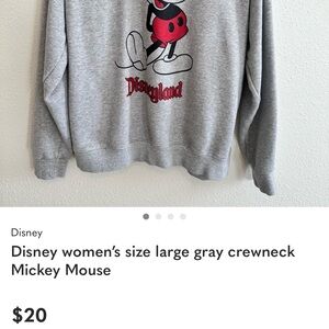 Mickey Mouse sweatshirt